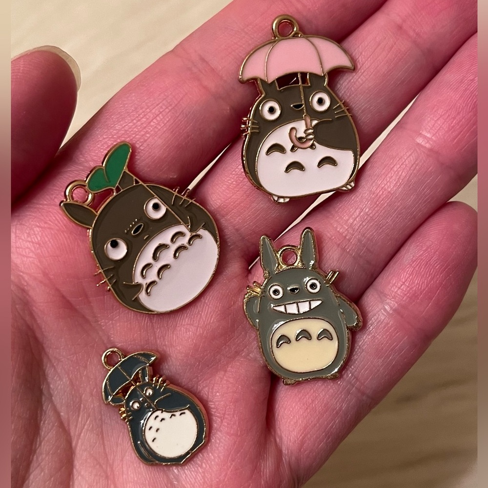 Studio Ghibli Totoro Charms Jewelry